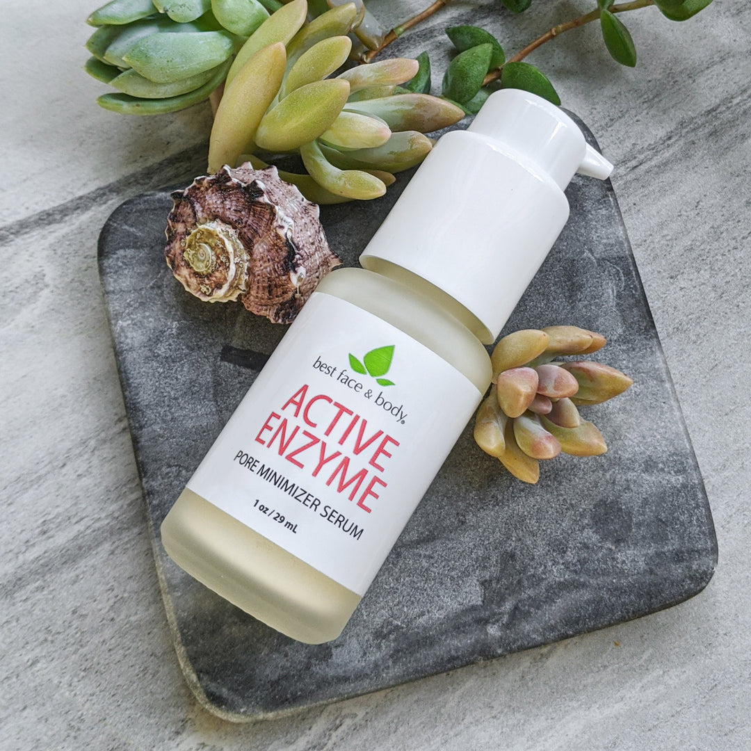 Active Enzyme Pore Minimizer Serum