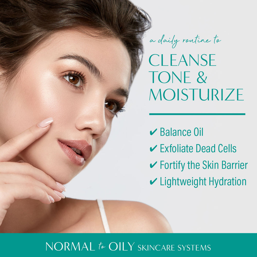 Skincare System for Normal to Oily skin