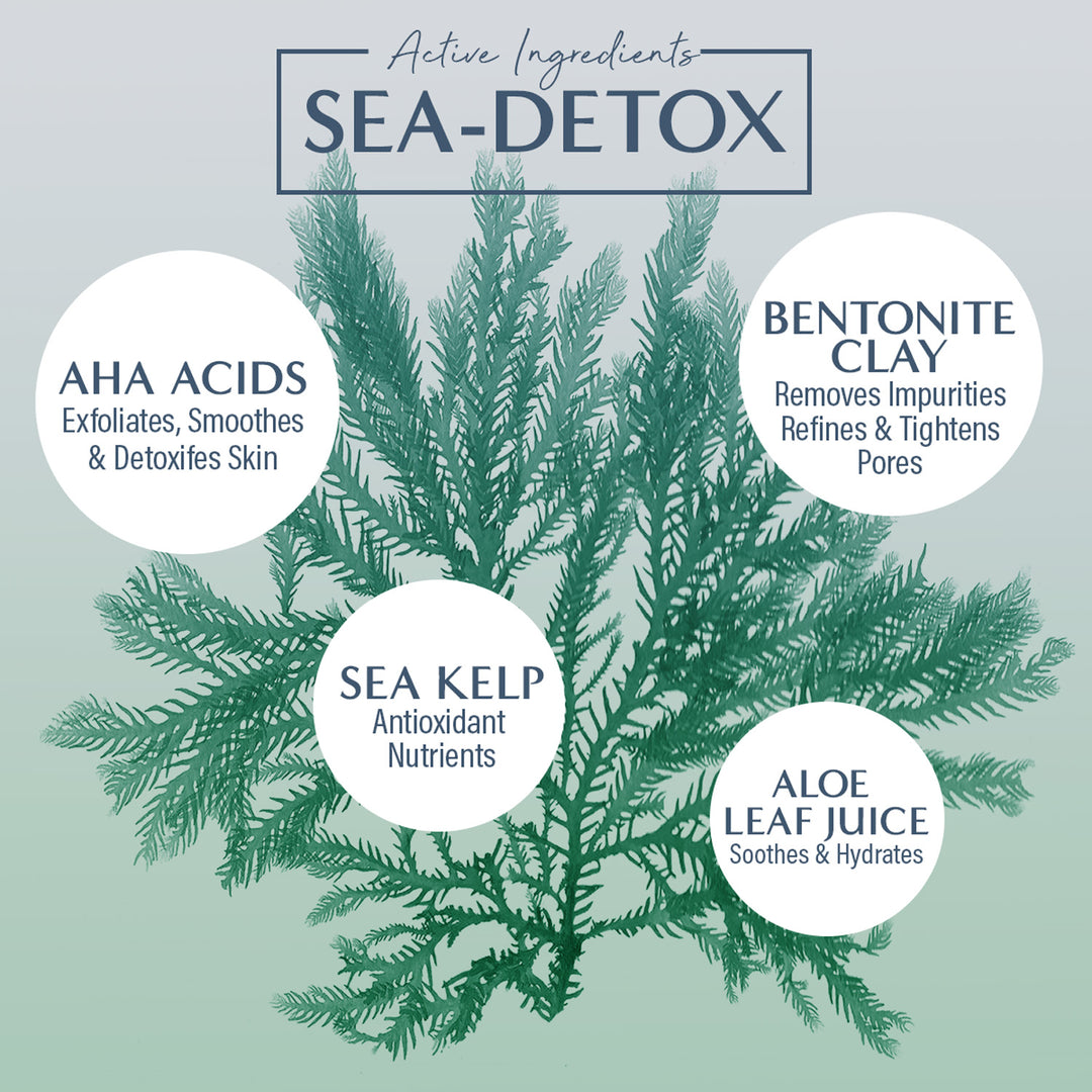 active ingredients sea detox face mask