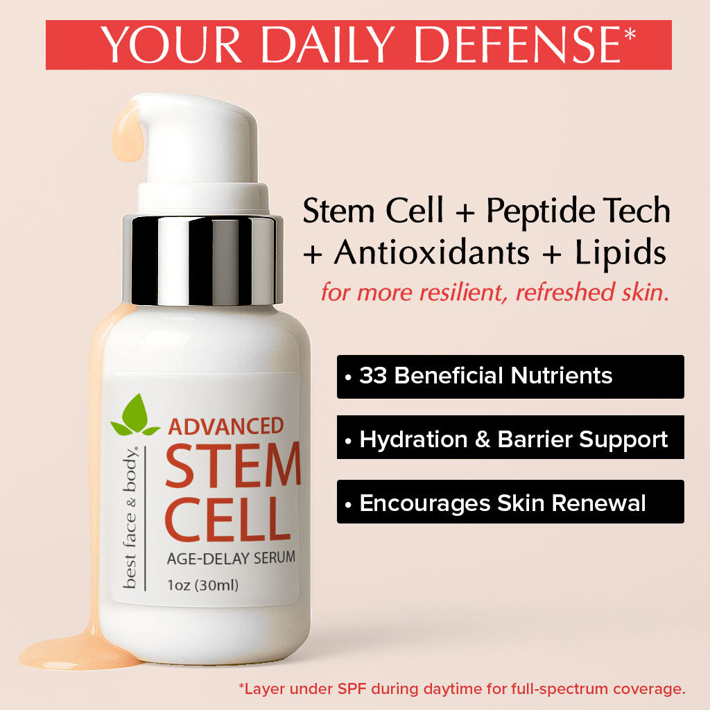 Advanced Stem Cell Age-Delay Serum – Best Face & Body