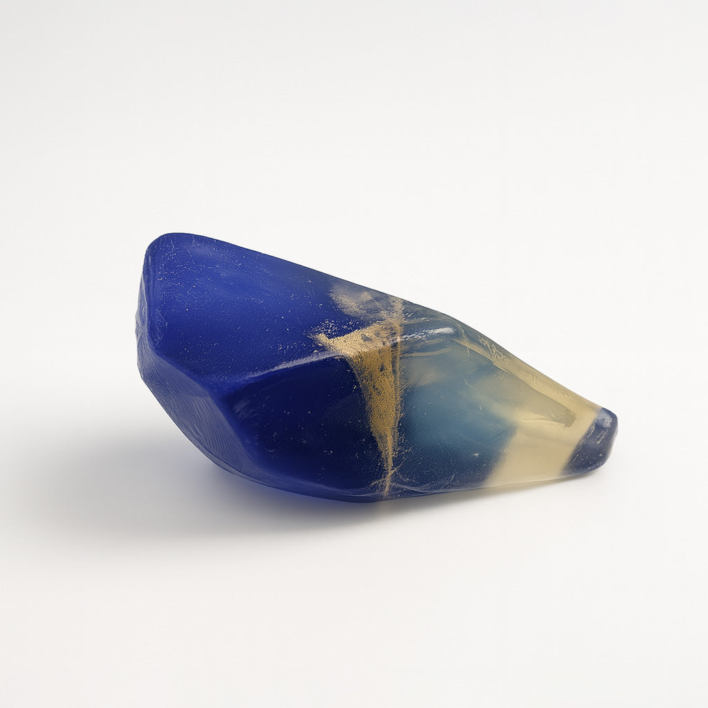 lapiz lazuli crystal soap