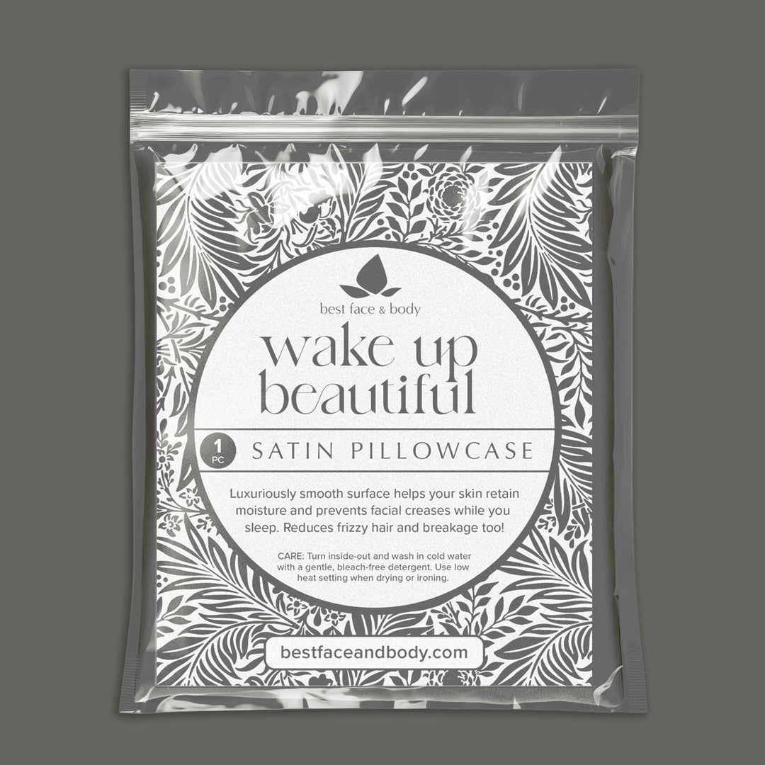 Satin Pillowcase (Stone Gray)