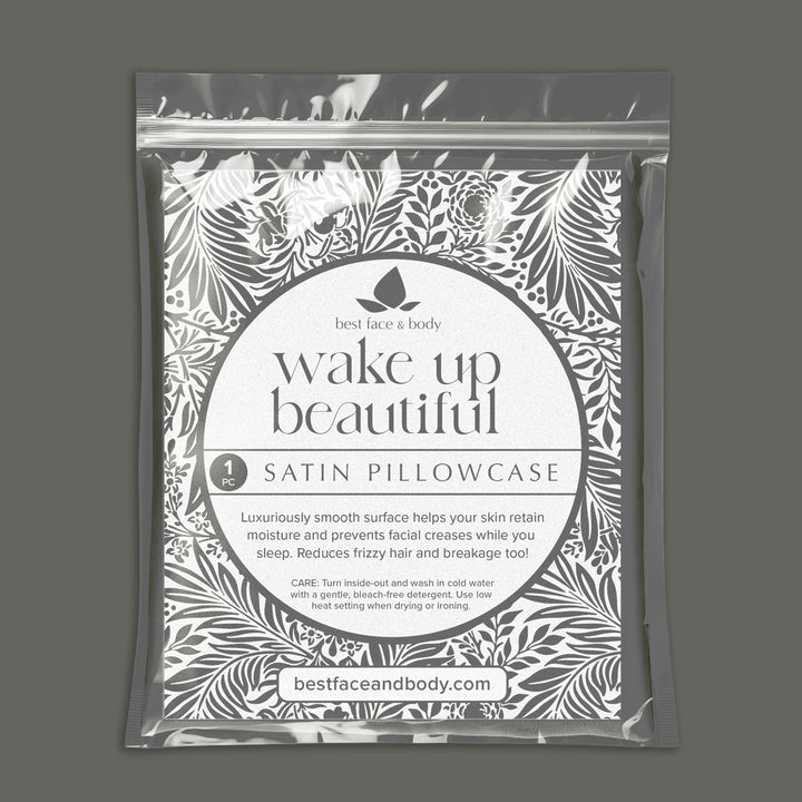Satin Pillowcase (Stone Gray)