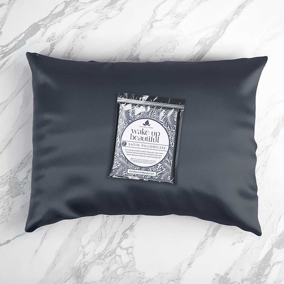 Satin Pillowcase (Midnight Blue)