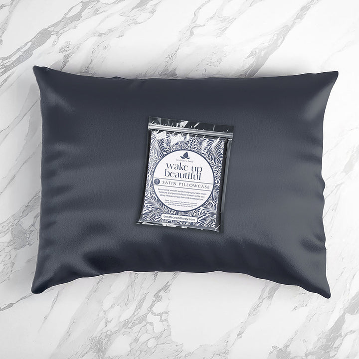 Satin Pillowcase (Midnight Blue)