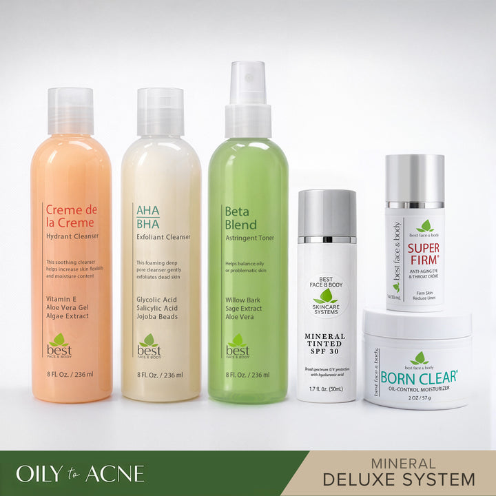 Oily to Acne Skincare Systems