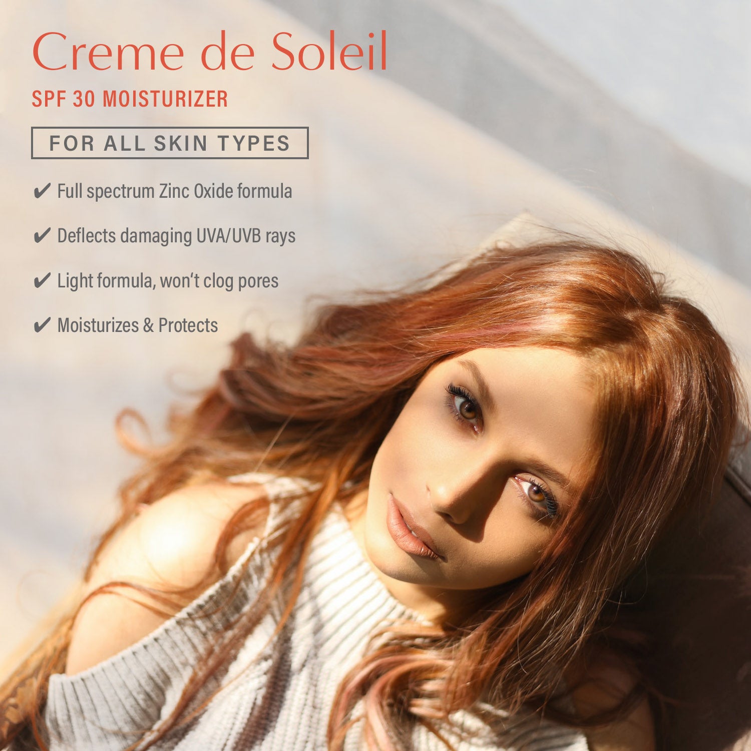 Creme De Soleil SPF 30 Moisturizer 3.3 Oz – Best Face & Body