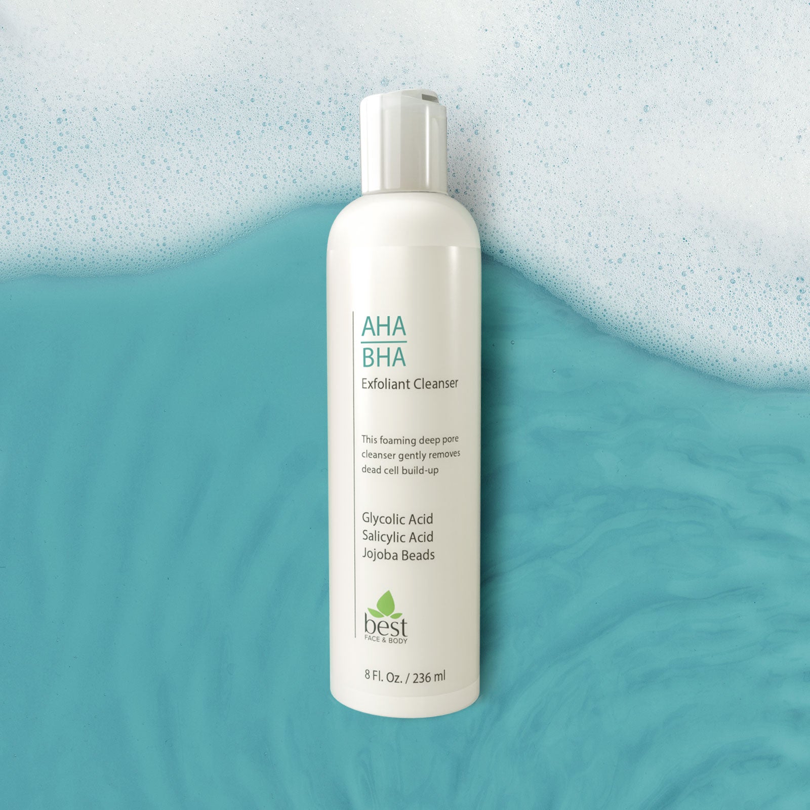Glycolic Foaming Cleanser - Gentle AHA Facial Cleanser