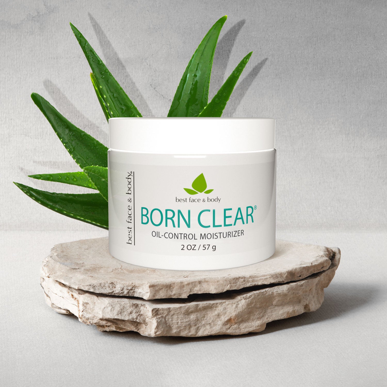 Born Clear Oil-Control Light Moisturizer 2 oz