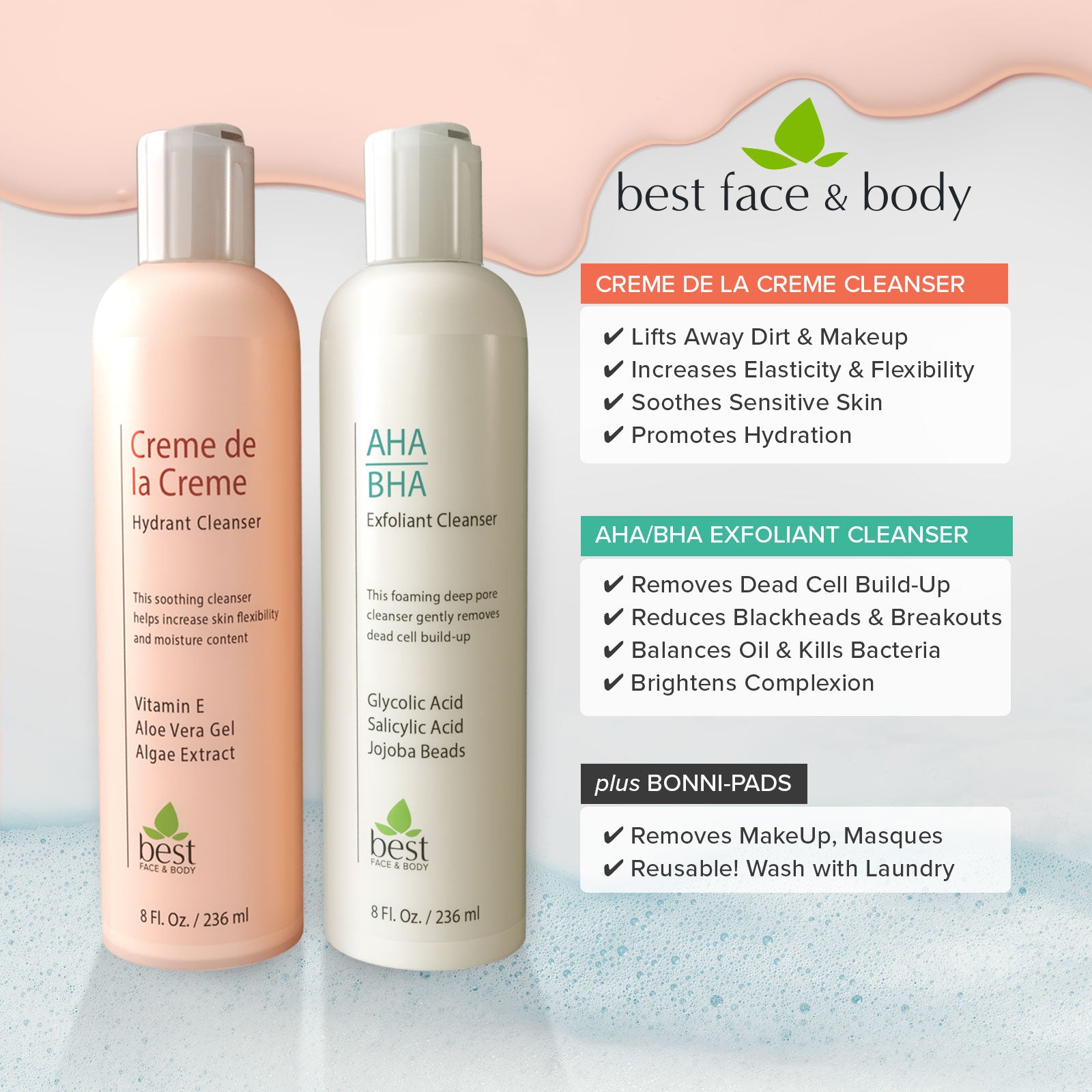Double Cleanse Kit – Best Face & Body